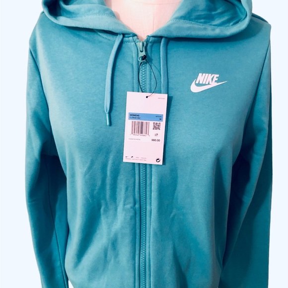 Nike Tops Womens M Nike Zipper Gym Vintage Full Zip Hoodie